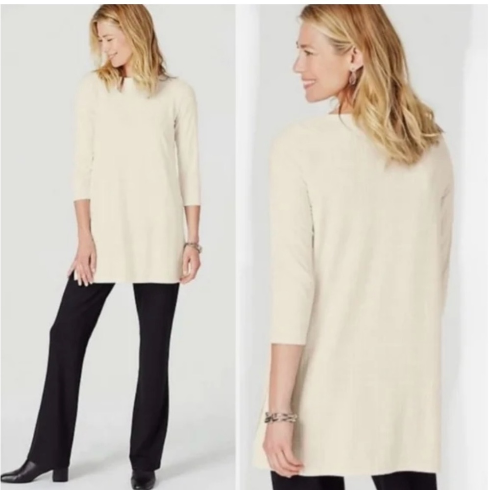 J.jill Wearever Collection textured easy top. Small petite